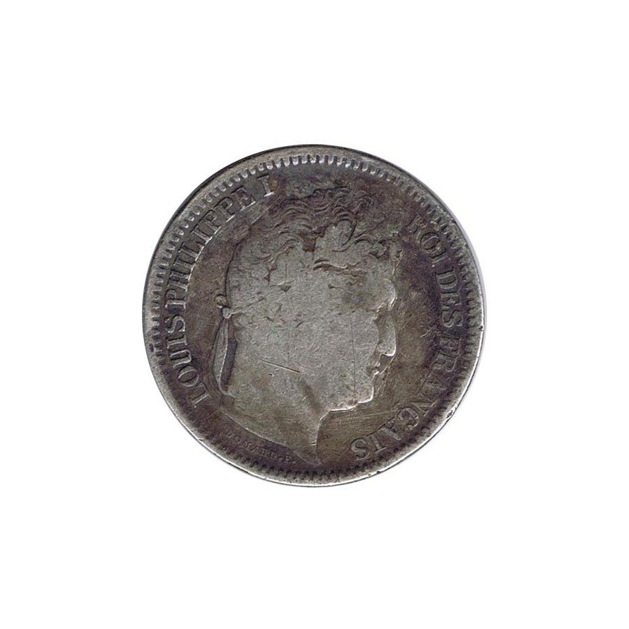 Moneda de plata 2 Francos Francia 1831 W Lille.