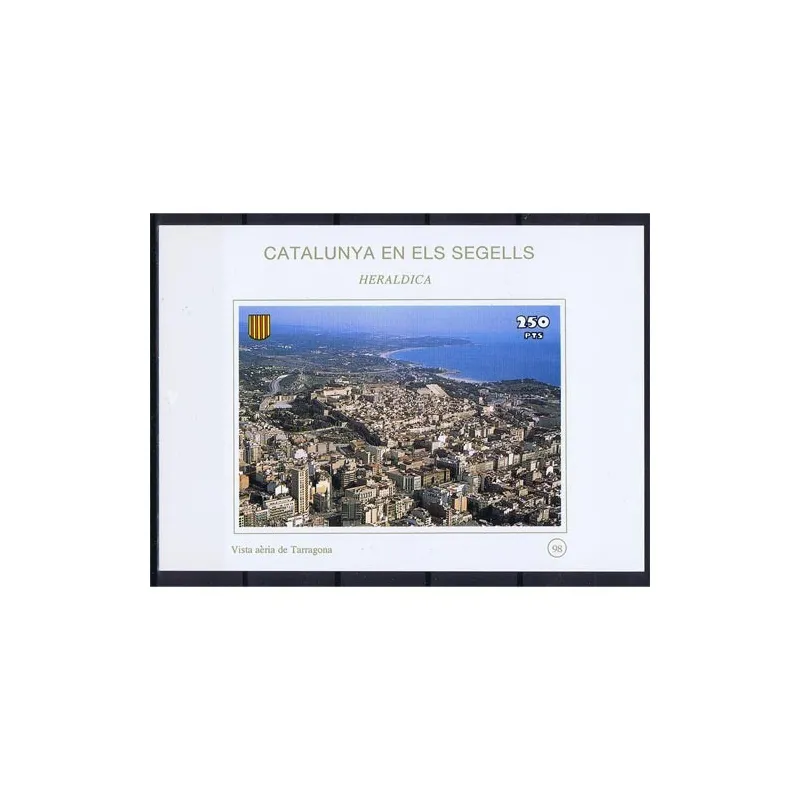 Catalunya en els segells nº098 Vista aèria de Tarragona