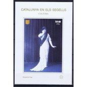Catalunya en els segells nº123 Margarita Xirgú