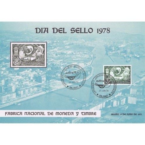 1978 Documento 5 Exfilna 78. Bilbao. Dia del Sello.