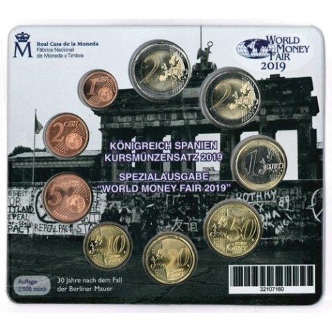 Cartera oficial euroset España 2019 (Emisión Berlín).