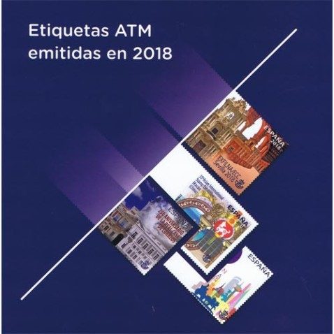 Etiquetas Franqueadoras ATM Año 2018 completo.