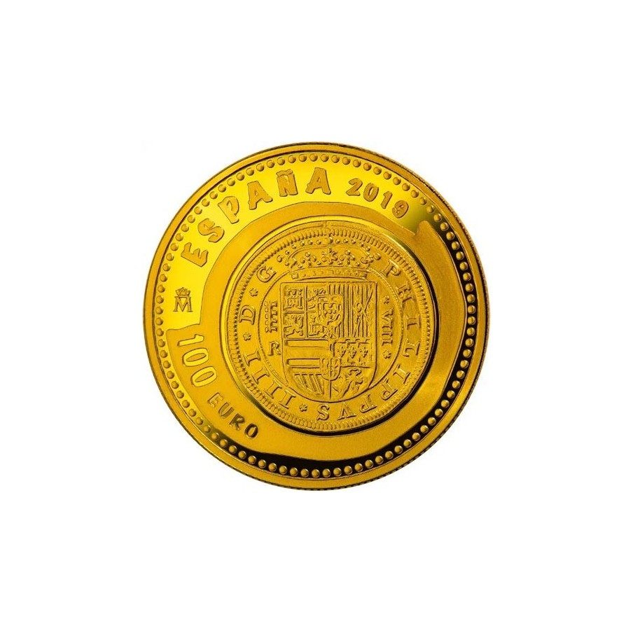 Moneda 2019 Joyas Numismaticas 8 Escudos. 100 euros oro