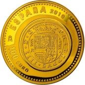 Monedas 2019 Joyas Numismaticas IX serie Completa Plata y oro.