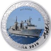 Monedas 2019 Historia de la Navegación II. 4 monedas.