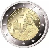 moneda conmemorativa 2 euros Belgica 2019 Pieter Brueghel
