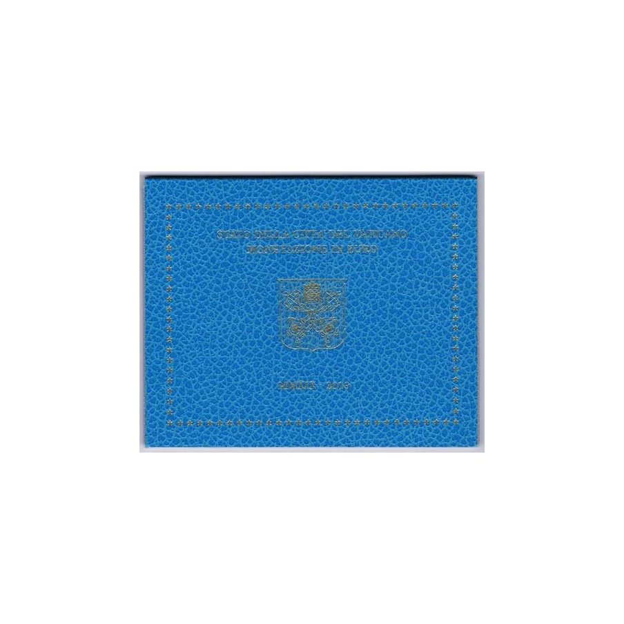 Cartera oficial euroset Vaticano 2019 escudo Papa Francisco.