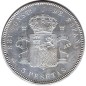 5 Pesetas Plata 1899 *99 Alfonso XIII SG V. EBC