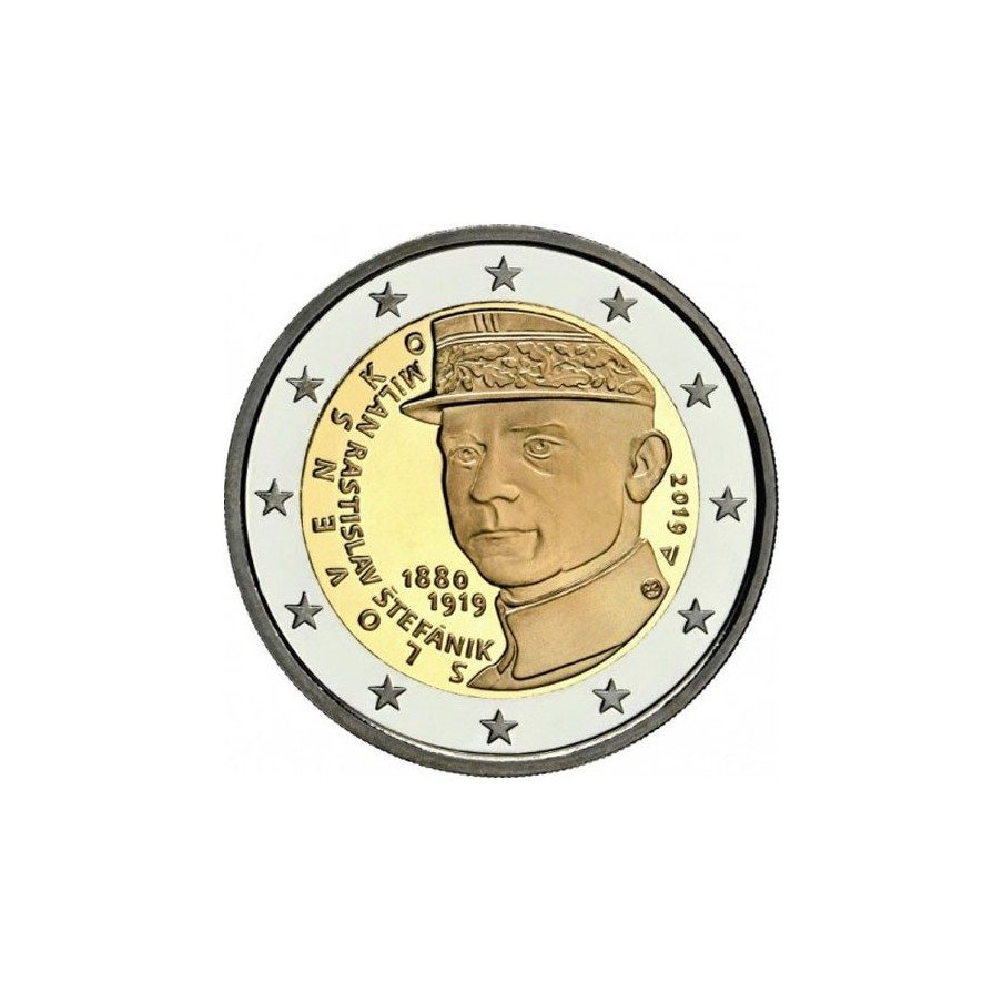moneda conmemorativa 2 euros Eslovaquia 2019
