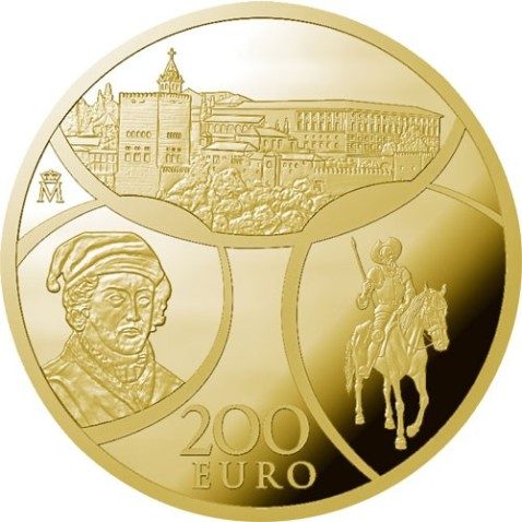 Moneda 2019 Europa. Renacimiento. 200 euros. Oro.