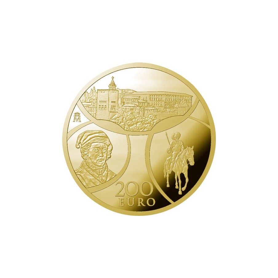 Moneda 2019 Europa. Renacimiento. 200 euros. Oro.