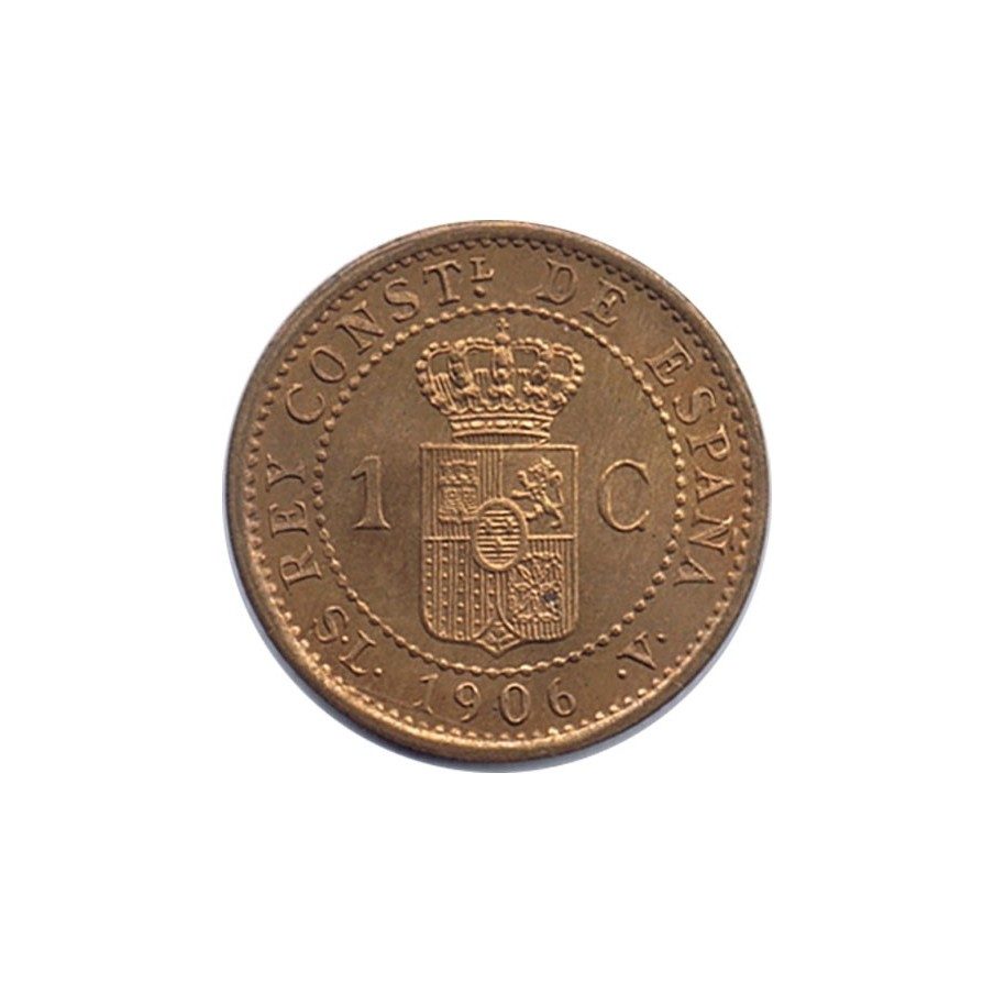 1 céntimo 1906 *06 Alfonso XIII Madrid SL V.