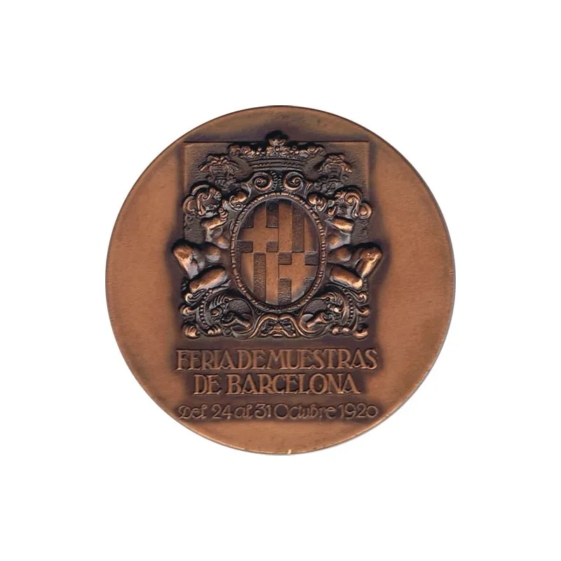 Medalla 50 Anivesario Feria Muestras Barcelona 1920-1970.