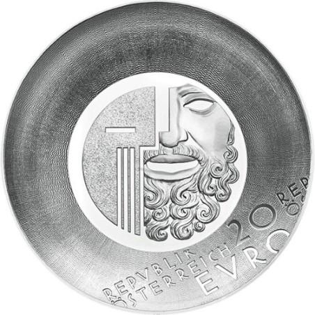 moneda Austria 20 Euros 2020 Centenario Festival Salzburgo