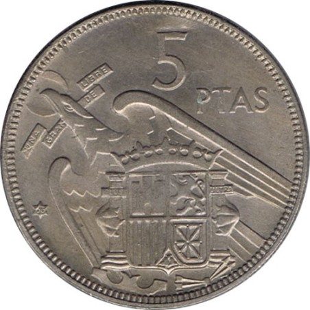 5 pesetas 1957 *19-63. Madrid. SC-.