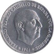 50 centimos 1966 *19-68. Madrid. SC