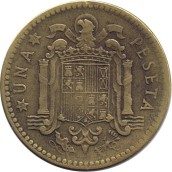 1 Peseta 1947 *19-53. Madrid. MBC