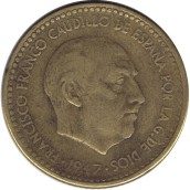 1 Peseta 1947 *19-53. Madrid. MBC