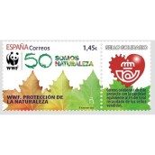 5401 Sello solidario. WWF. Protección de la naturaleza
