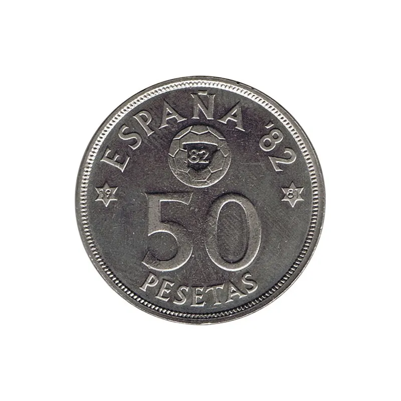 50 Pesetas 1980 *19-81 Mundial España 82. SC