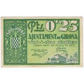 (1937) 25 centims Ajuntament de Girona.