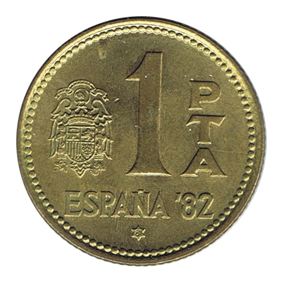 1 Peseta 1980 *19-81 Mundial España 82. SC