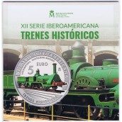 Moneda 2020 XII Iberoamericana 5 euros Tren Barcelona Mataró.