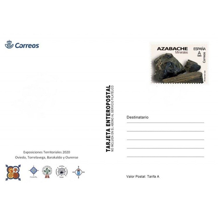 Entero Postal Año 2020 Exposiciones Territoriales. FESOFI
