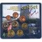 Cartera oficial euroset Luxemburgo 2002