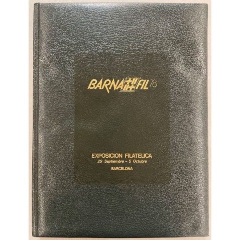 Libro filatélico Barnafil'78. Temática Picasso.
