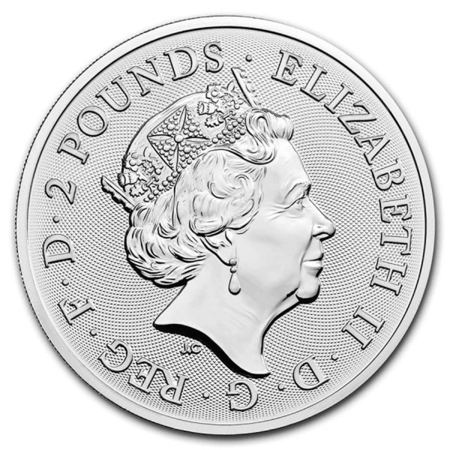Moneda onza de plata 2 Pounds Gran Bretaña Elton John 2021