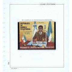 Colección Sellos de Guinea Ecuatorial 1981/1990.