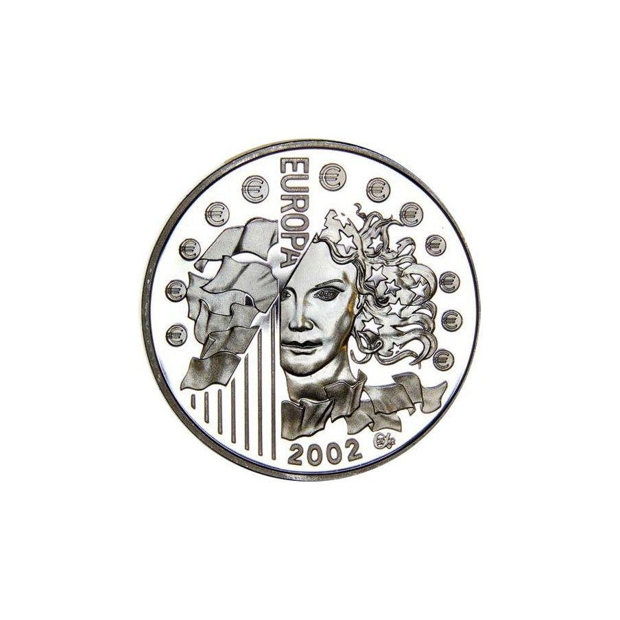 Moneda Francia 1 1/2 euro 2002 Europa