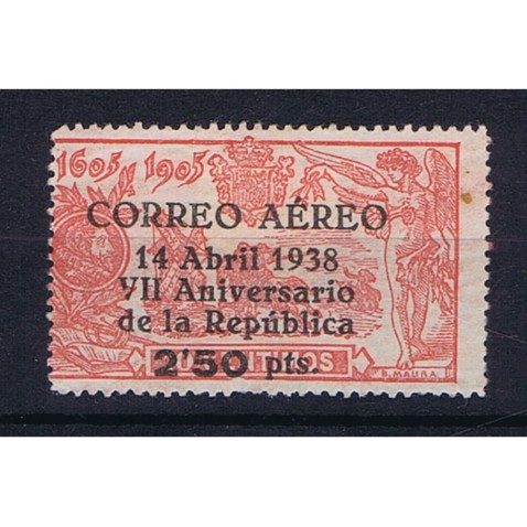 0756 VII Aº Republica Aereo. Charnela