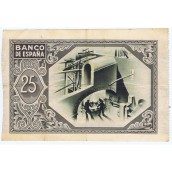 (1937/01/01) Bilbao 25 Pesetas MBC+. Serie 105139