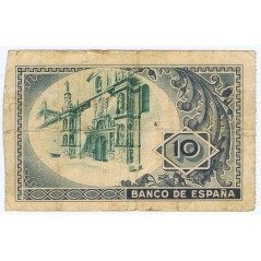 (1937/01/01) Bilbao 10 Pesetas. Serie 282933