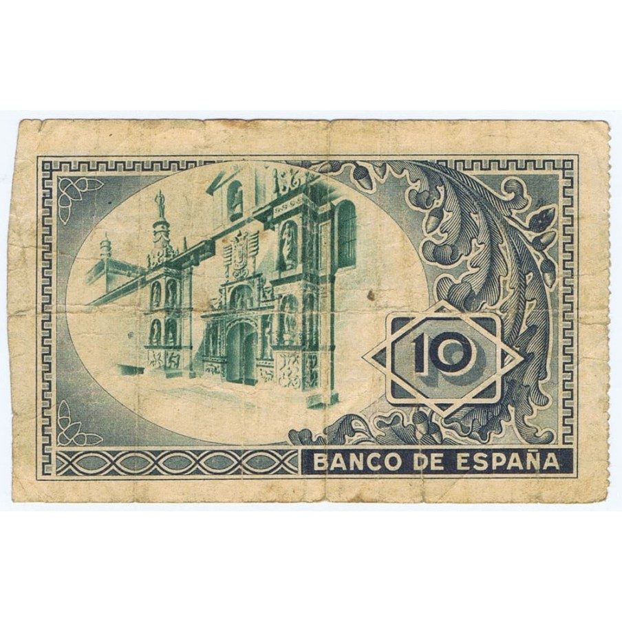 (1937/01/01) Bilbao 10 Pesetas. Serie 282933