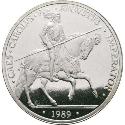 5 ECU. Comunidad Económica Europea 1989