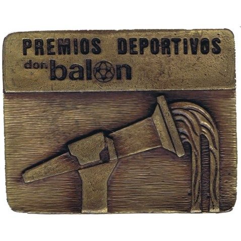 Medalla Premios Deportivos Don Balón. Bronce.