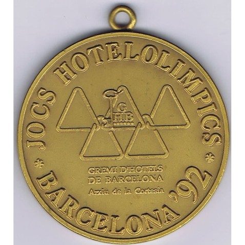 Medalla Jocs Hotelolimpics Barcelona'92