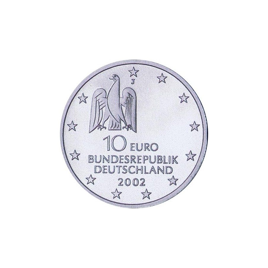 moneda Alemania 10 Euros 2002 J. Documenta.