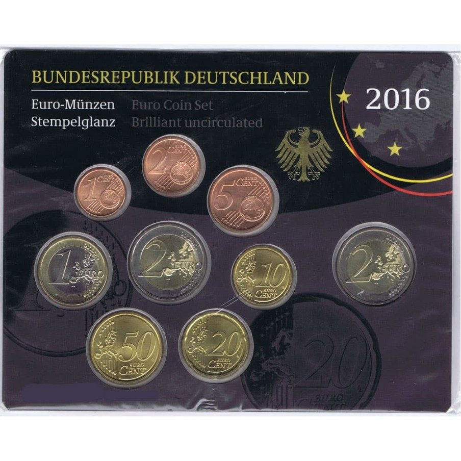 Cartera oficial euroset Alemania 2016. Ceca A.