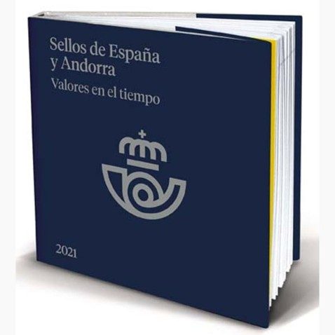Libro Correos Sellos España y Andorra 2021.