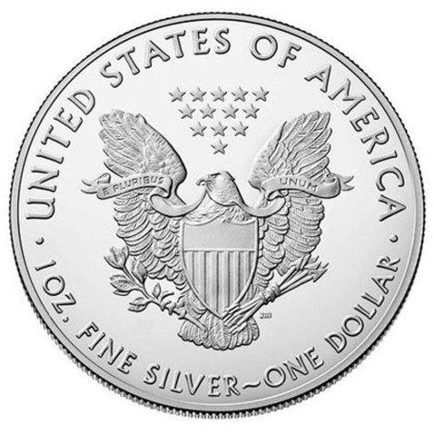Monedas de plata 1$ Estados Unidos Liberty 2021. 2 versiones.