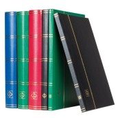 LEUCHTTURM Clasificador BASIC 8 hojas negras. (23x30.5 cm)