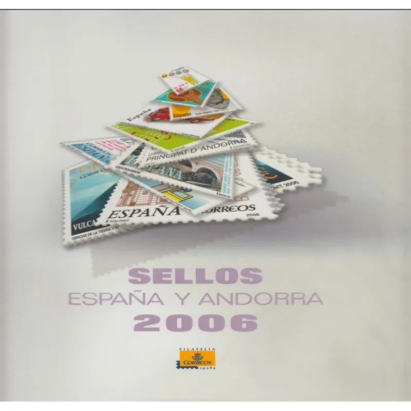 Libro Correos Sellos España y Andorra 2006.
