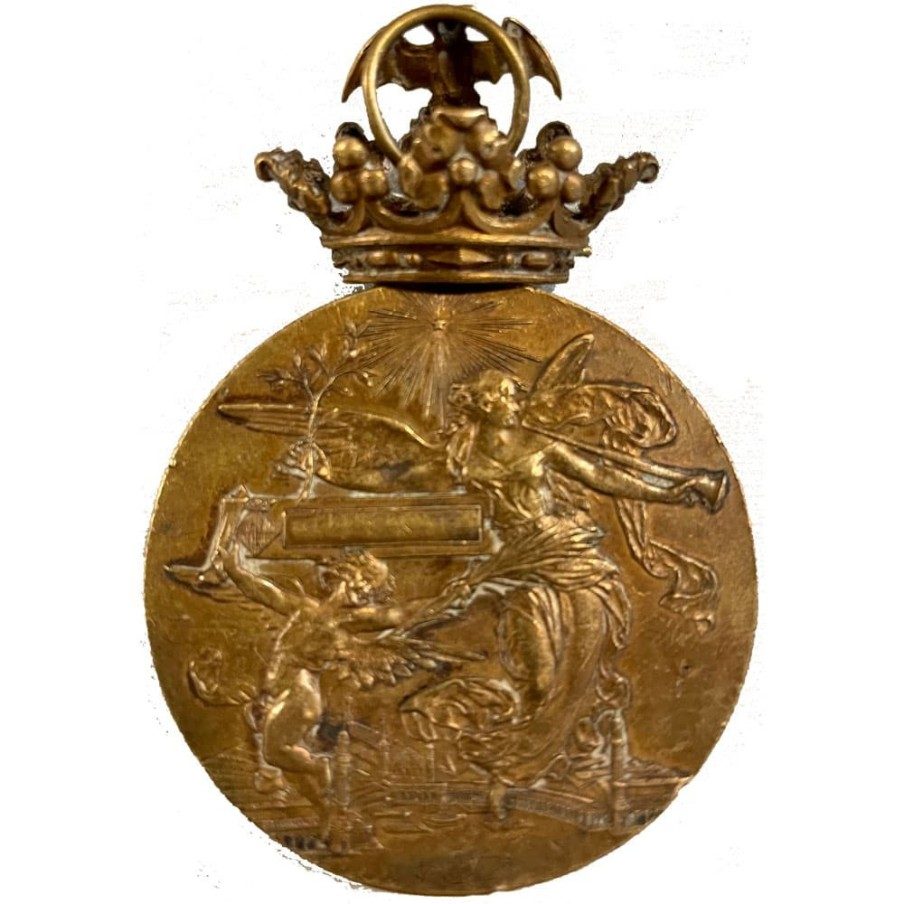Medalla Exposición Universal de Barcelona 1888. Bronce.