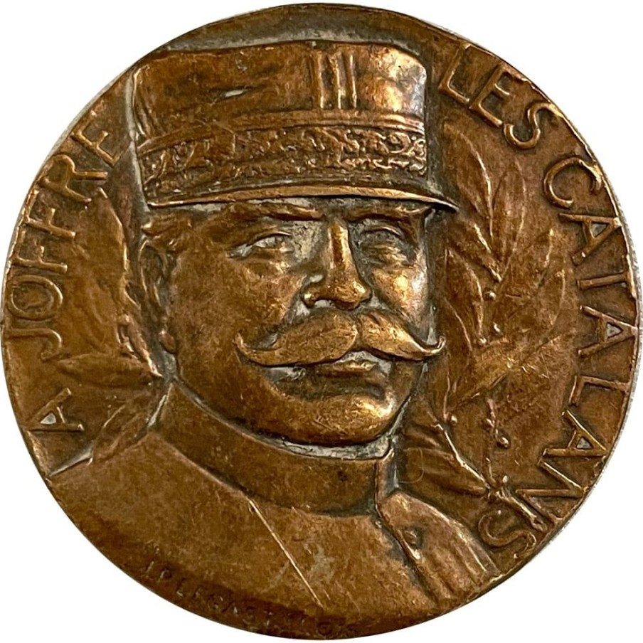 Medalla General Joffre Jornada Catalana 1916. Bronce