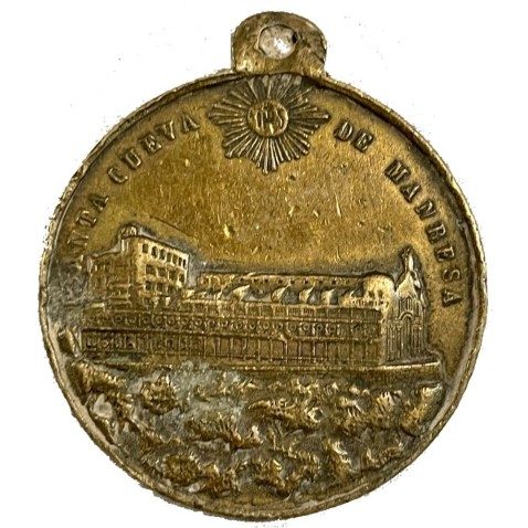 Medalla San Ignacio de Loyola y Manresa. Bronce