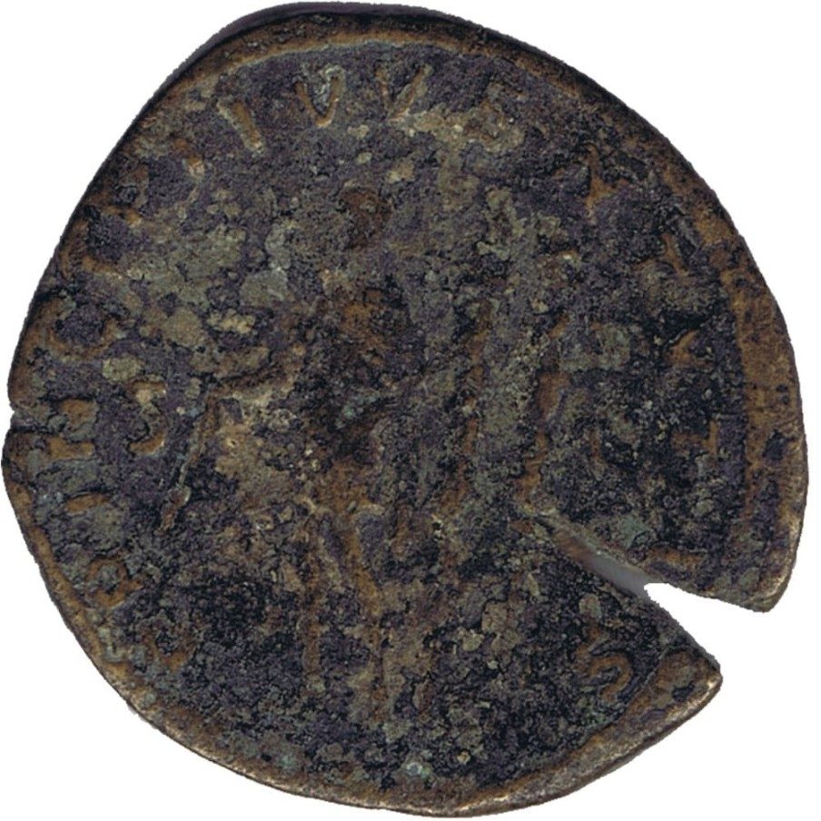 Moneda romana Sextercio Máximo 236-238 dC
